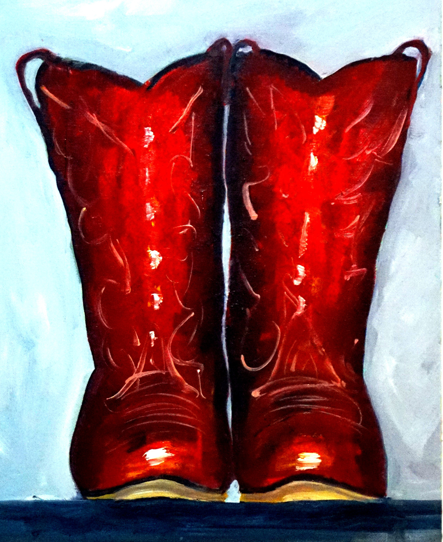 red boots small